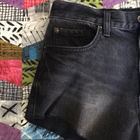 BDG Cheeky High Rise Distressed Shorts sz 27 NWT - Picture 13 of 13